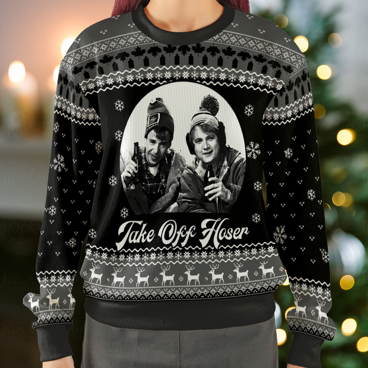 Take Off Hoser Ugly Christmas Sweatshirt