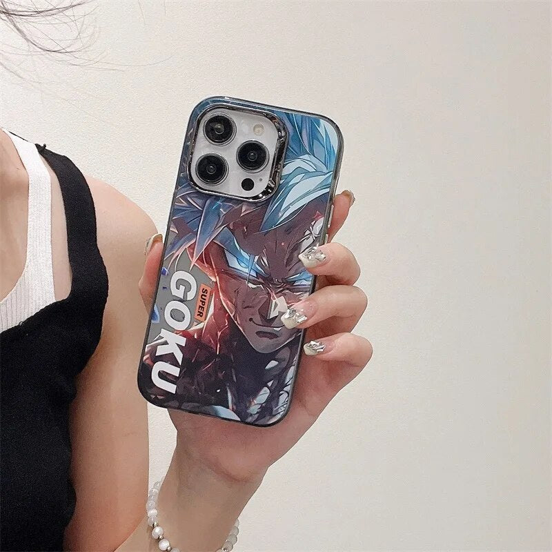 Super Goku Blue iPhone Case