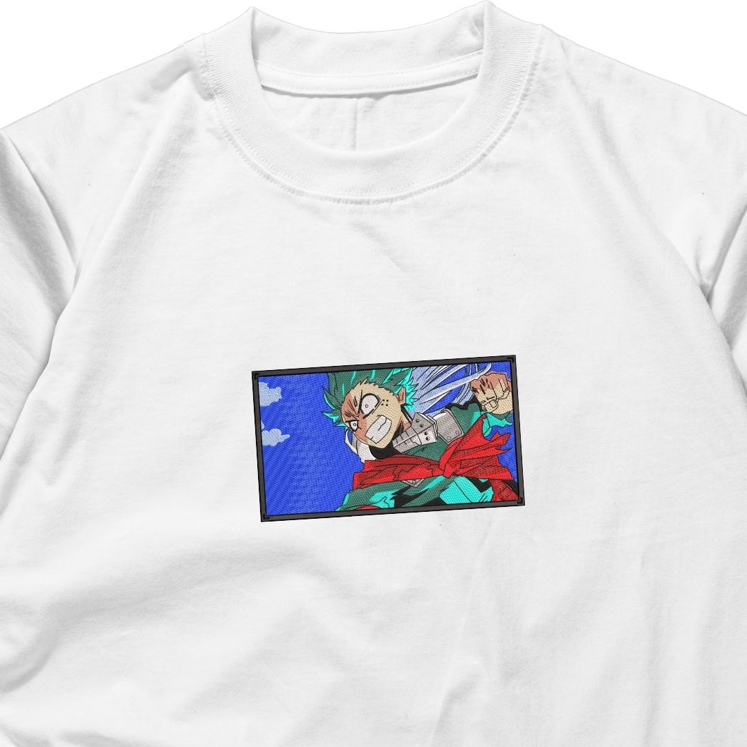 Midoriya Izuku DEKU - My Hero Academia Embroidered T-Shirt