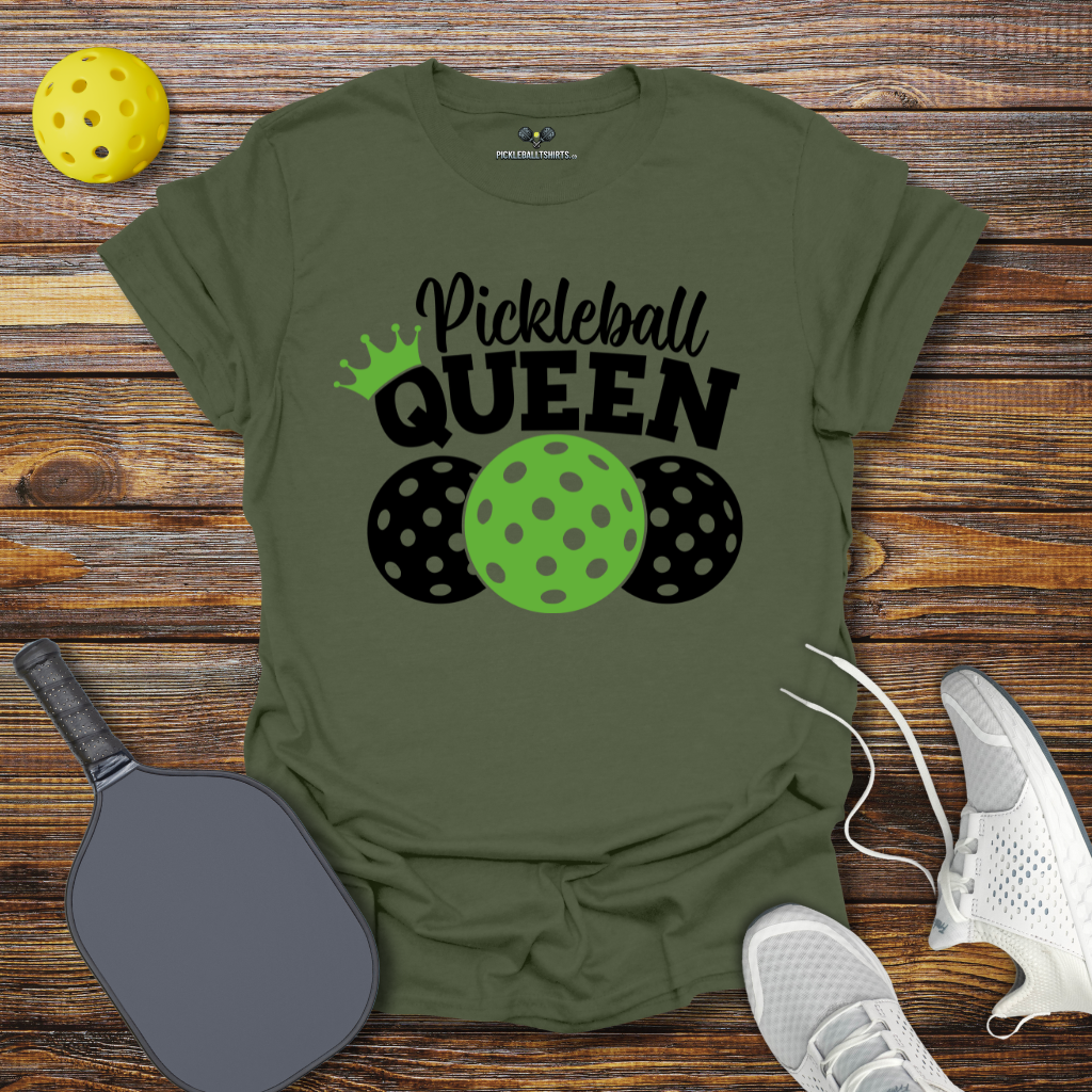 Funny Pickleball Shirt – Pickleball Queen T-Shirt