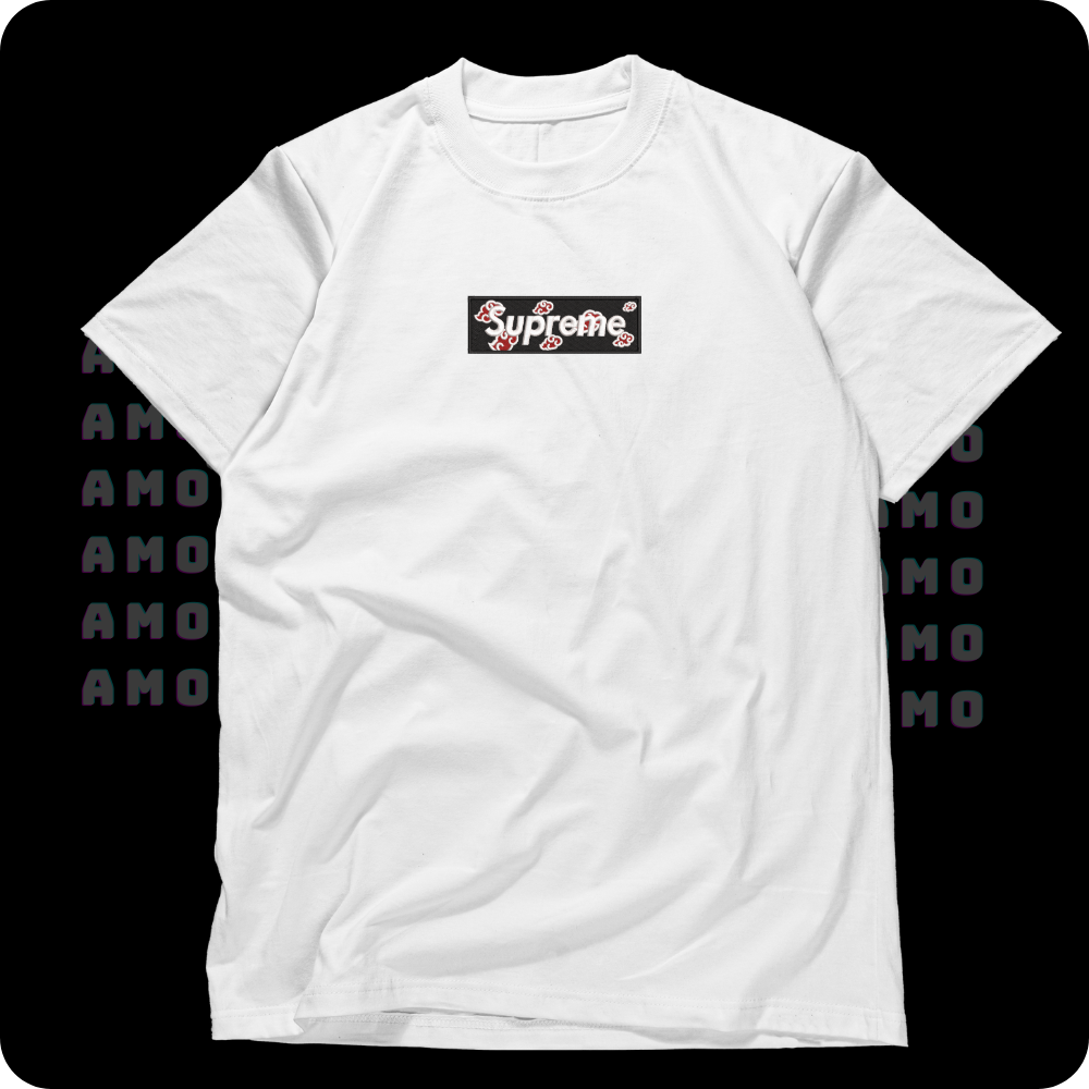 Akatsuki Naruto Embroidered T-Shirt | Anime Streetwear Tee for Fans