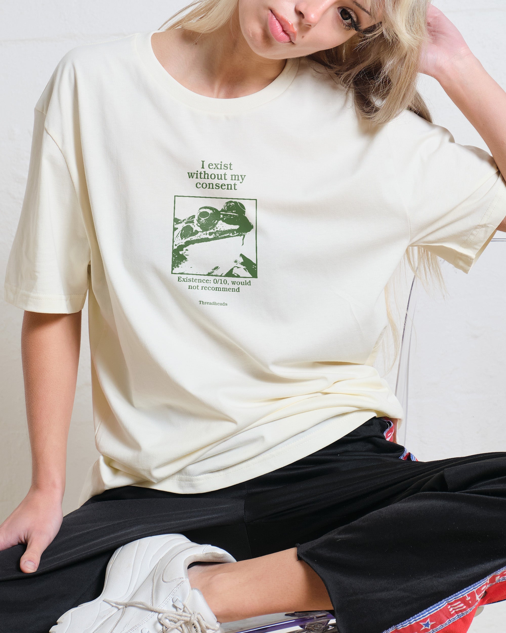 I Exist Without My Consent T-Shirt