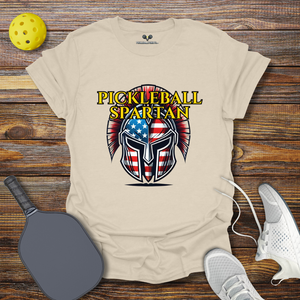Funny Pickleball Shirt – Pickleball Spartan T-Shirt
