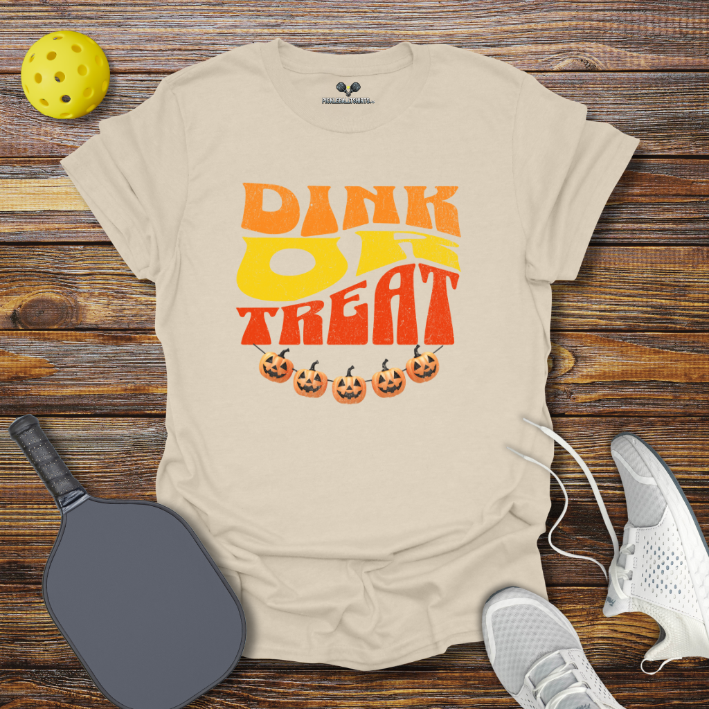 Funny Pickleball Shirt – Dink or Treat Halloween T-Shirt