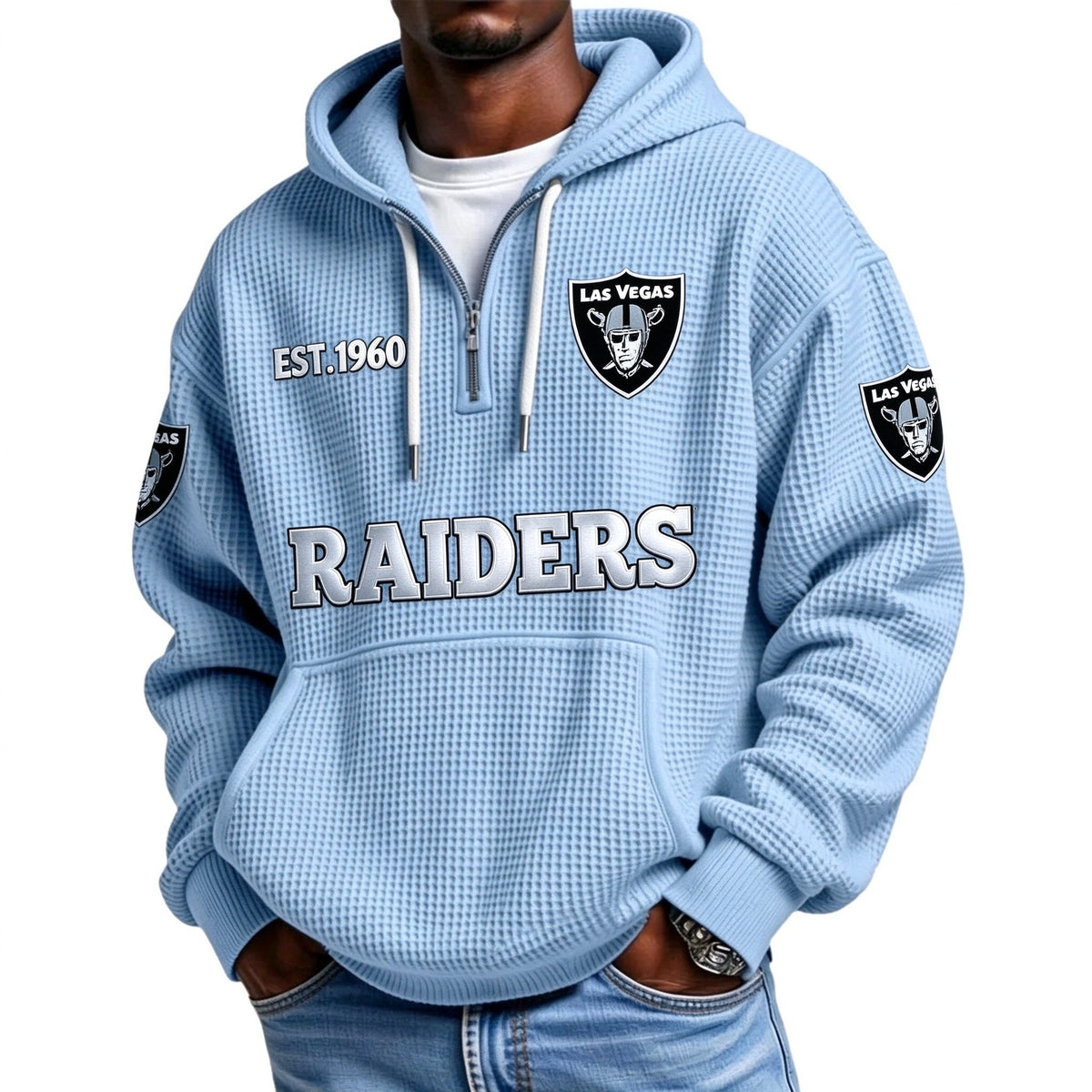 Waffle Hoodie - Raiders