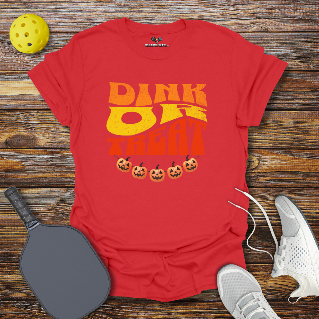 Funny Pickleball Shirt – Dink or Treat Halloween T-Shirt