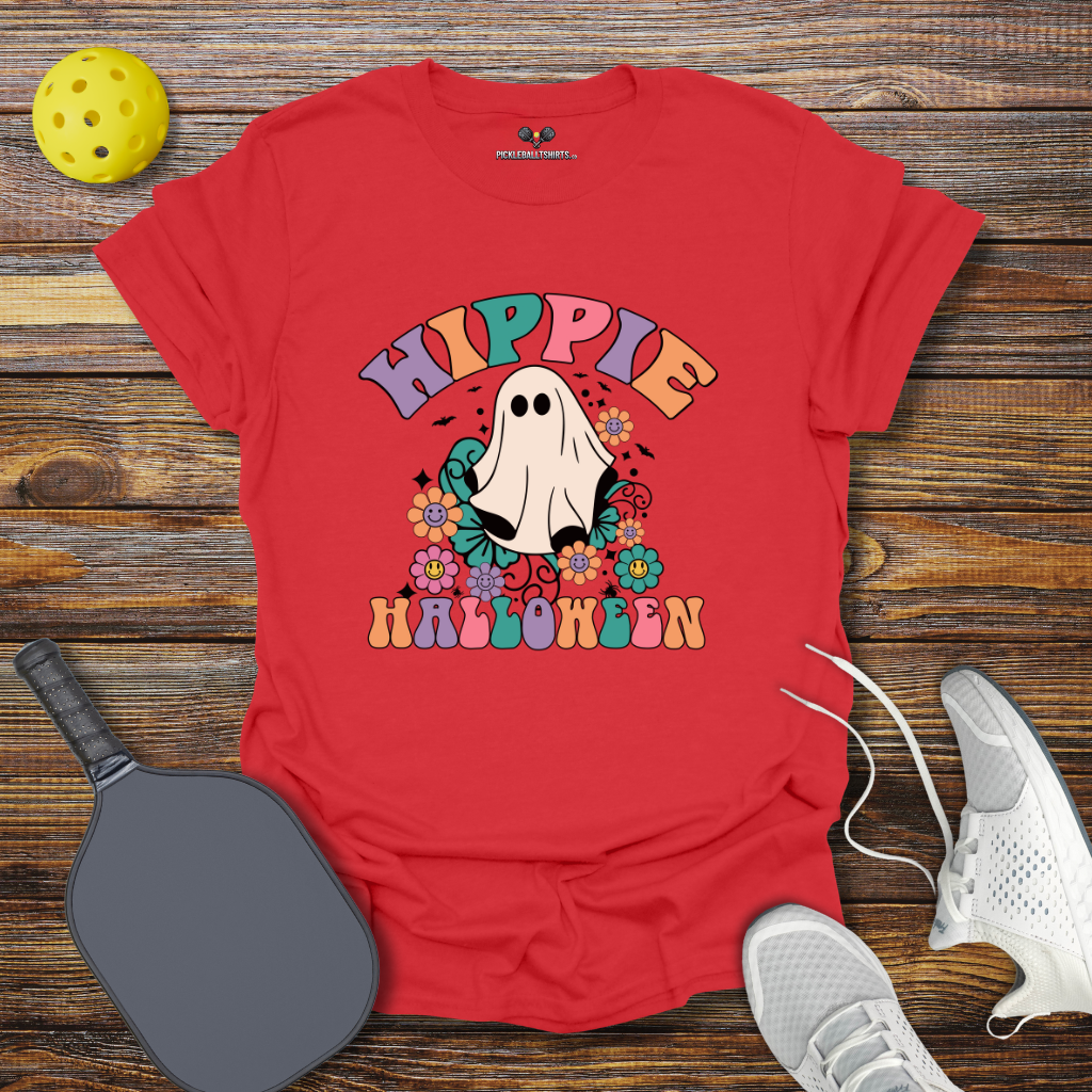 Funny Pickleball Shirt – Hippie Halloween T-Shirt