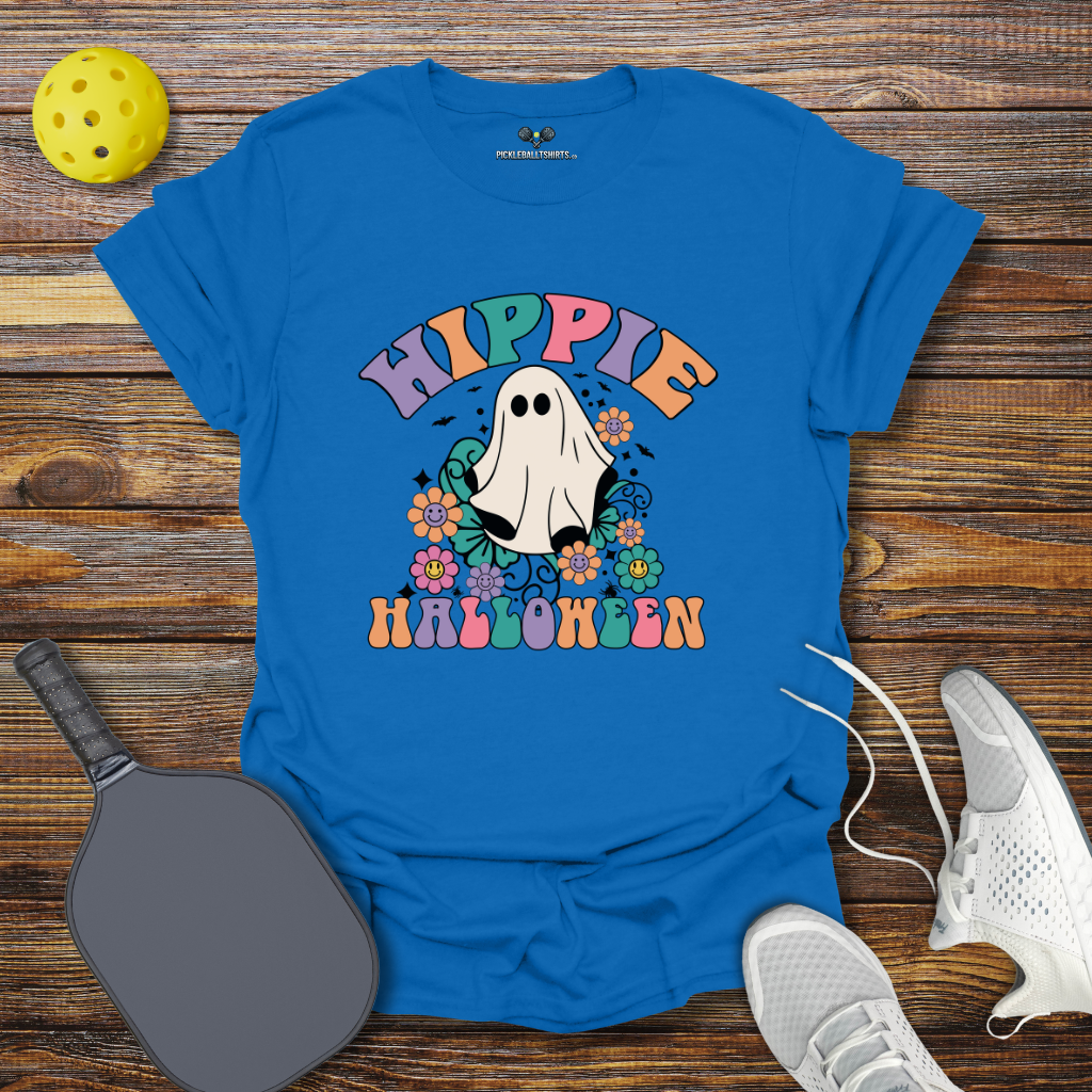 Funny Pickleball Shirt – Hippie Halloween T-Shirt
