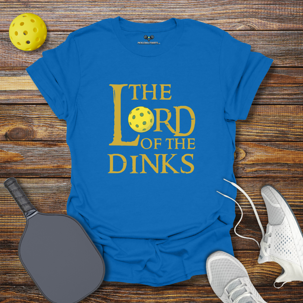 Funny Pickleball Shirt – The Lord of the Dinks T-Shirt