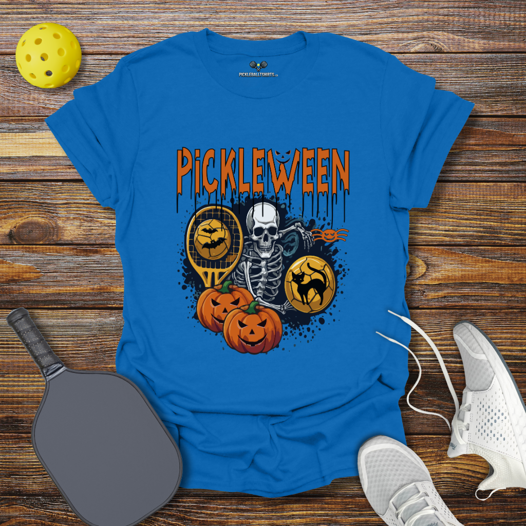 Funny Pickleball Shirt – Pickleween Halloween T-Shirt