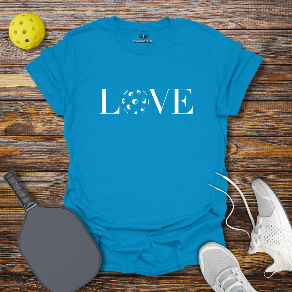 Funny Pickleball Shirt – LOVE Pickleball T-Shirt