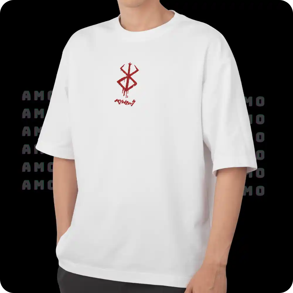 Guts Berserk embroidered T-shirt
