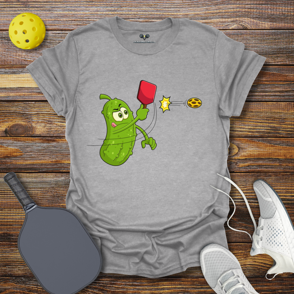 Funny Pickleball Shirt – Pickle Playing T-Shirt