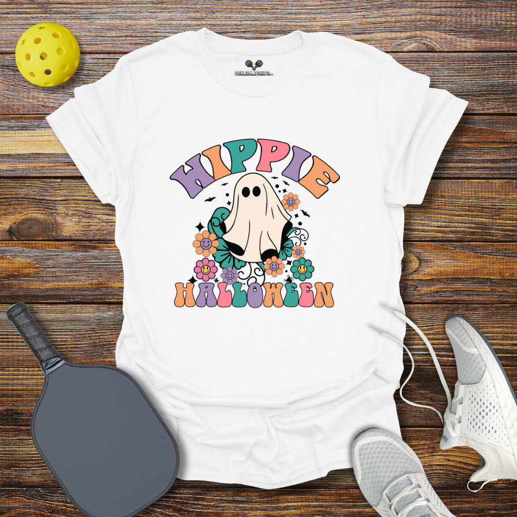 Funny Pickleball Shirt – Hippie Halloween T-Shirt
