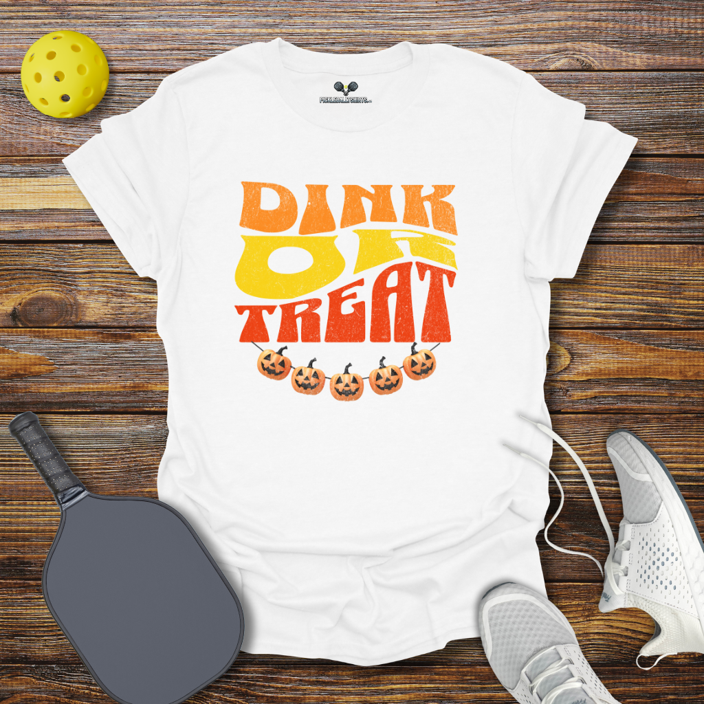 Funny Pickleball Shirt – Dink or Treat Halloween T-Shirt