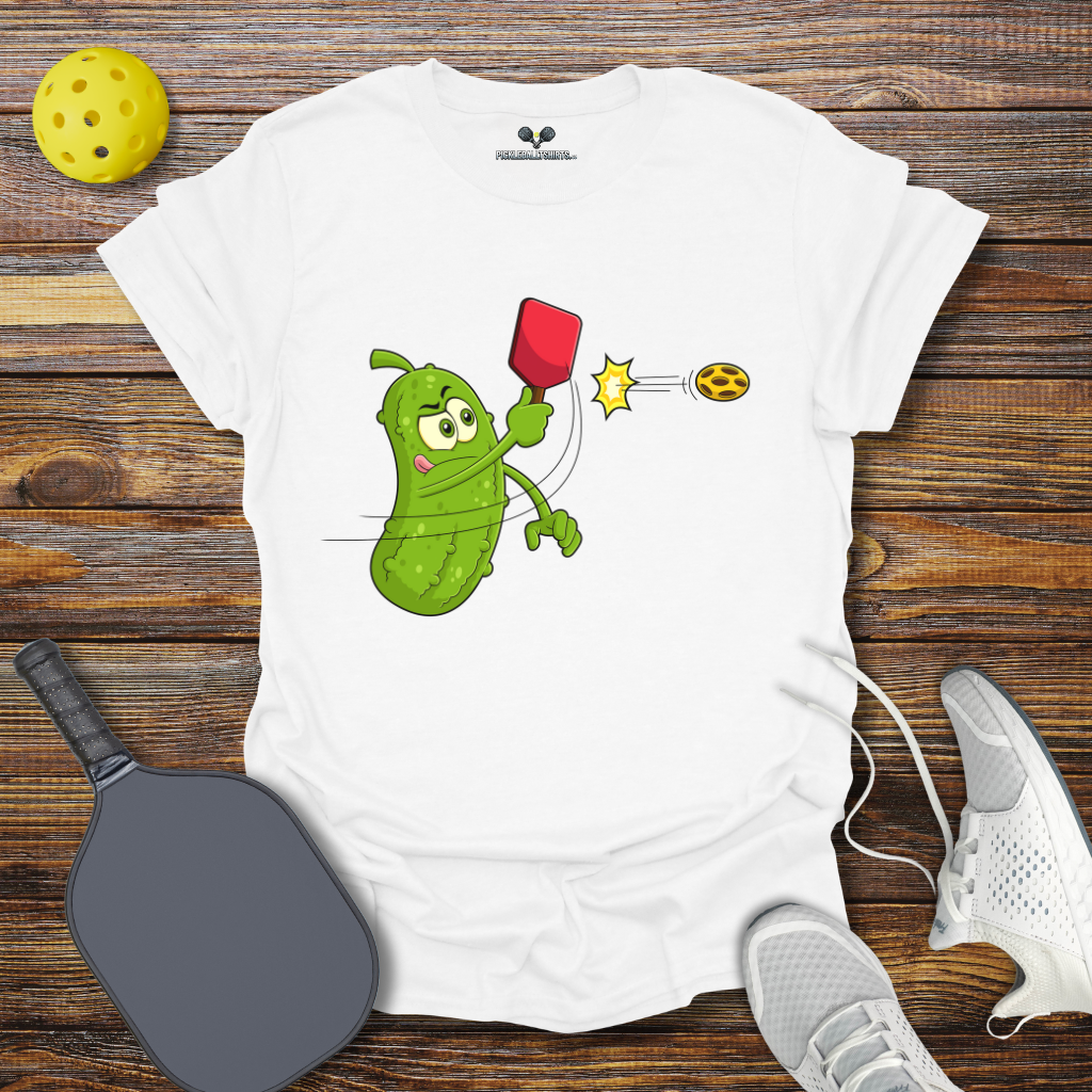 Funny Pickleball Shirt – Pickle Playing T-Shirt