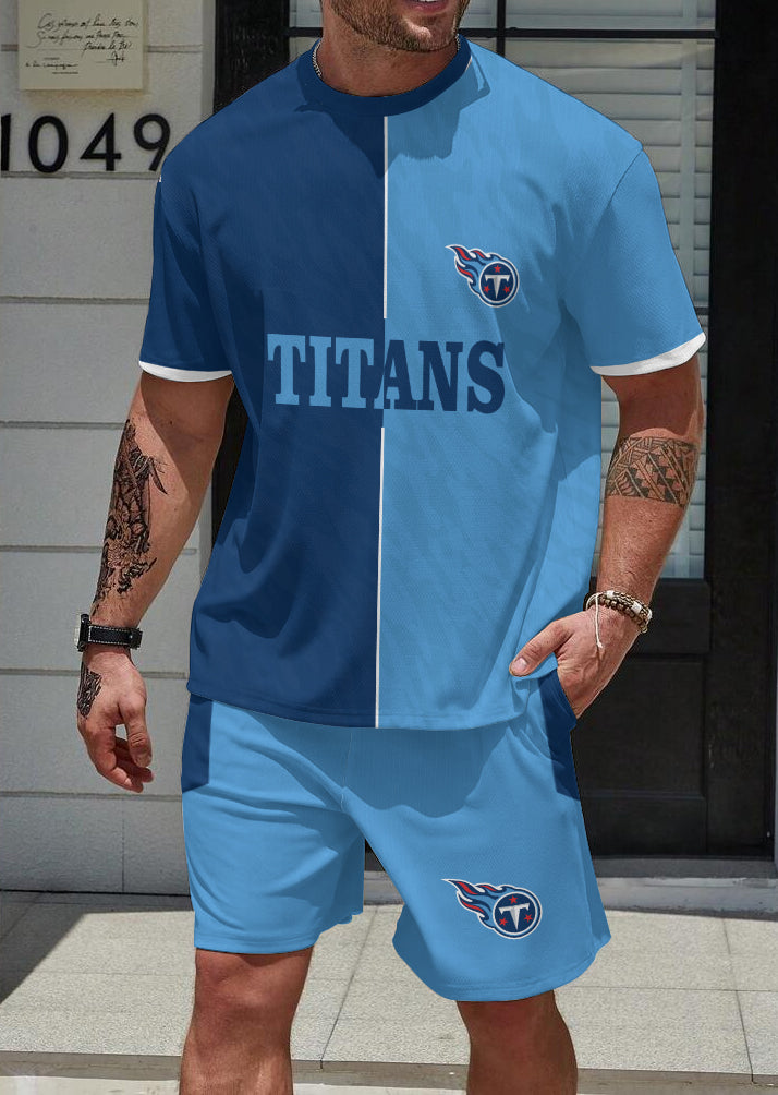 Tennessee Titans Limited Edition Top And Shorts Two-Piece Suits