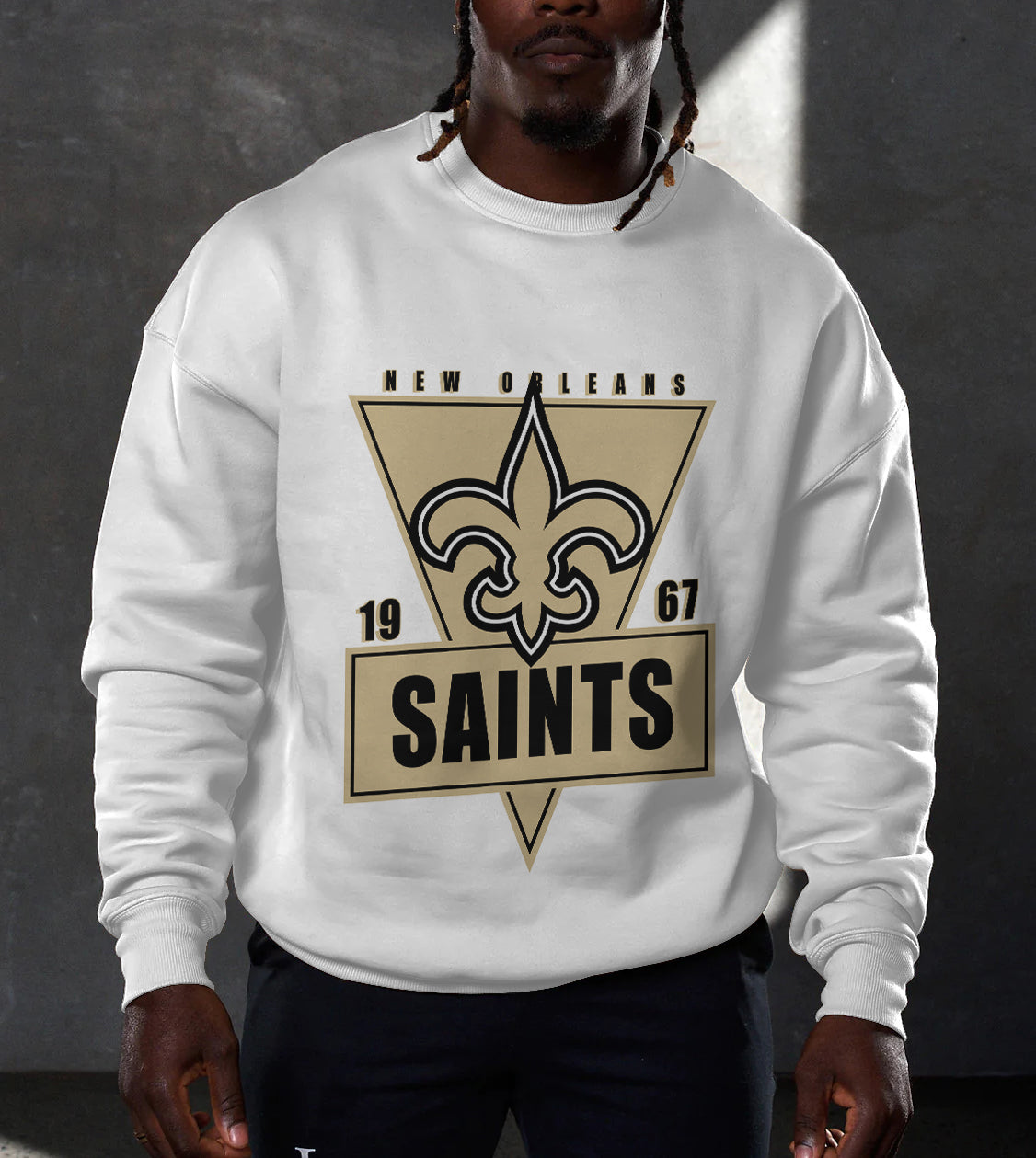 New Orleans Saints 3D Limited Edition Crew Neck sweatshirt