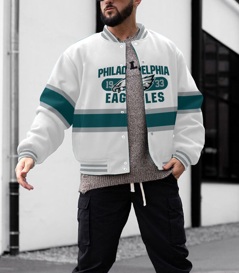 Philadelphia Eagles Men's Limited Edition Full-Snap Casual Jacket
