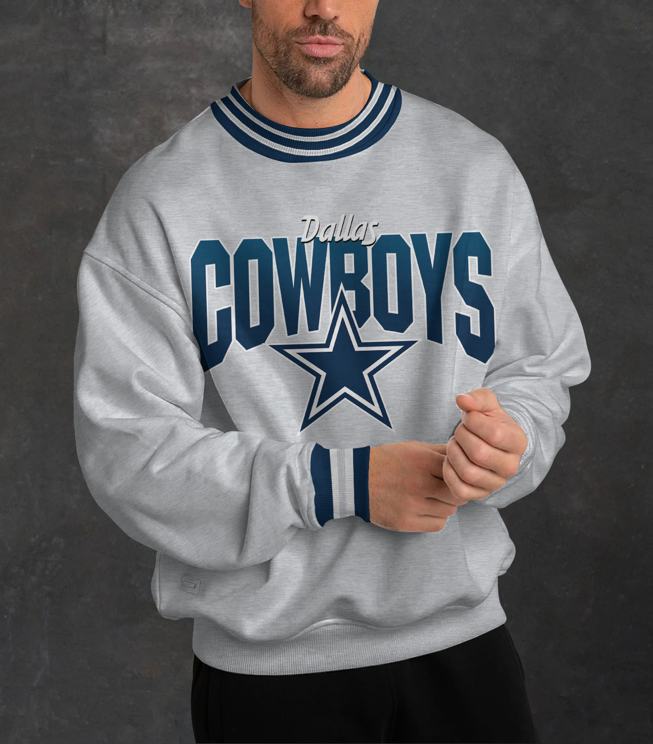 Dallas Cowboys 3D Limited Edition Crew Neck sweatshirt