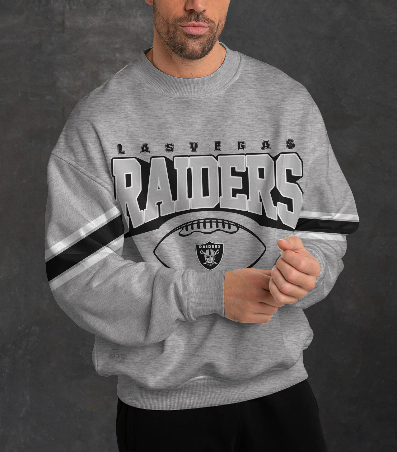Las Vegas Raiders 3D Limited Edition Crew Neck sweatshirt