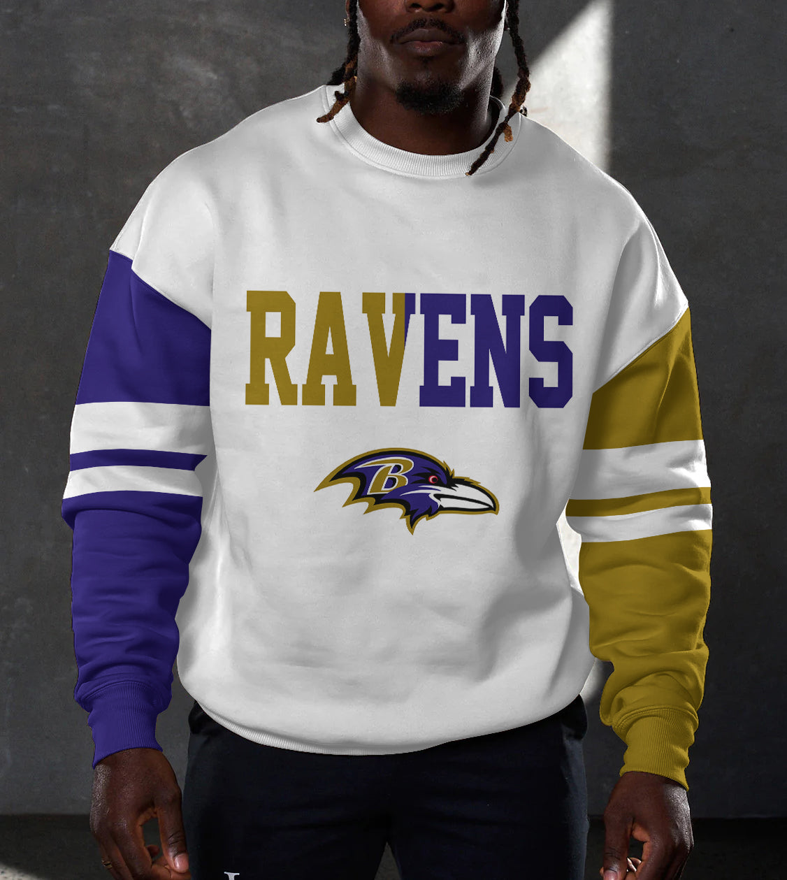 Baltimore Ravens 3D Limited Edition Crew Neck sweatshirt