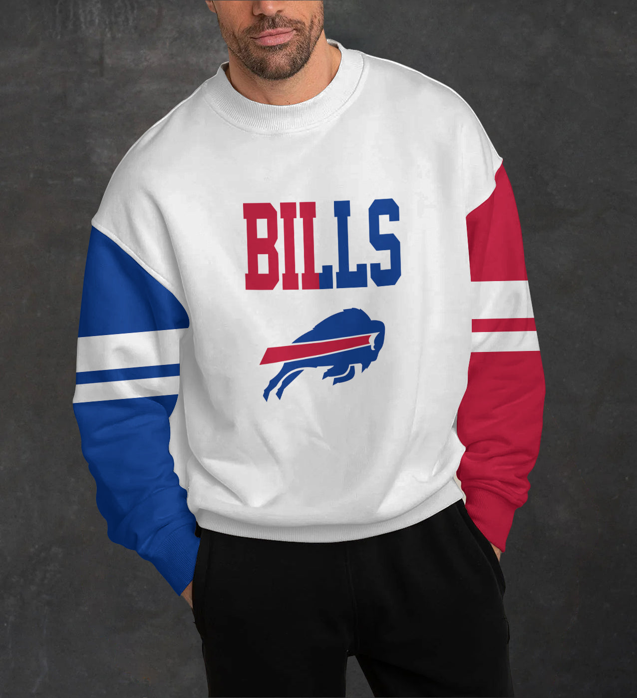 Buffalo Bills 3D Limited Edition Crew Neck sweatshirt