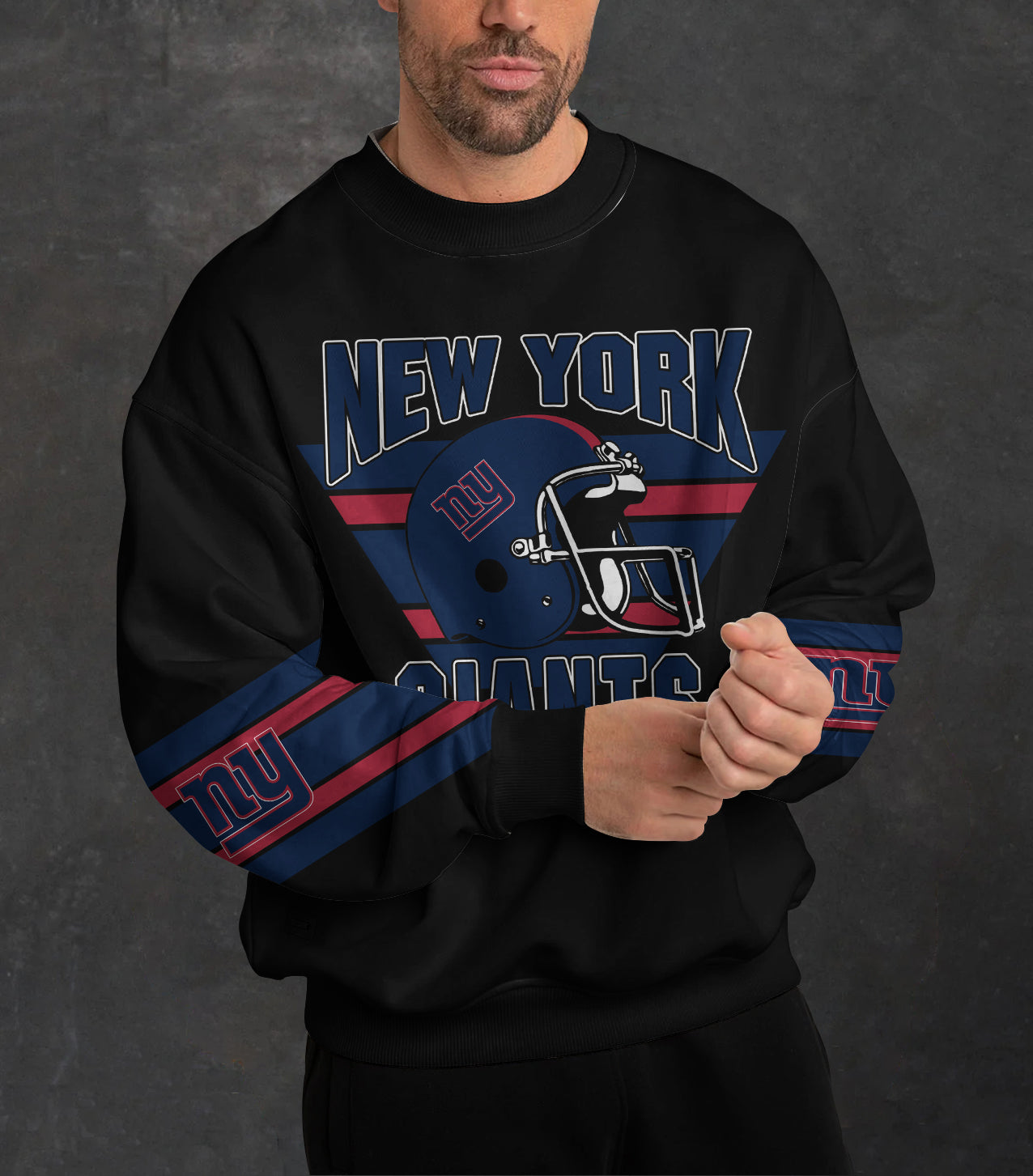 New York Giants 3D Limited Edition Crew Neck sweatshirt