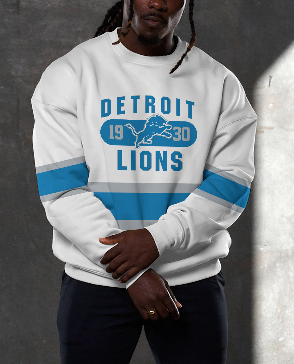Detroit Lions 3D Limited Edition Crew Neck sweatshirt