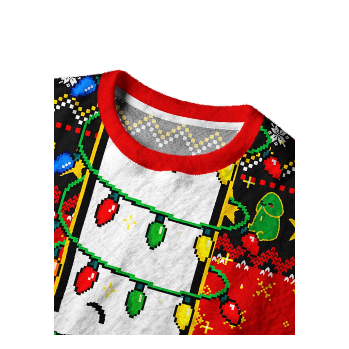 NAUGHTY NOEL UGLY CHRISTMAS SWEATSHIRT — image 3