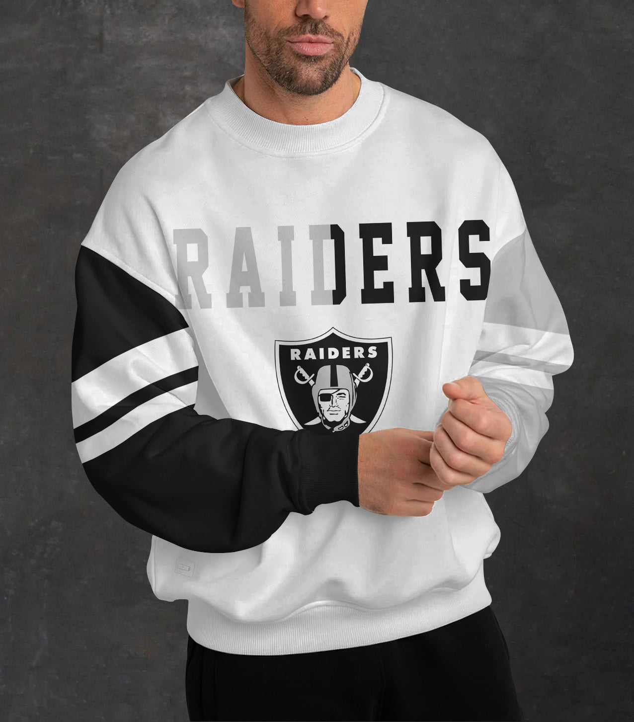 Las Vegas Raiders 3D Limited Edition Crew Neck sweatshirt