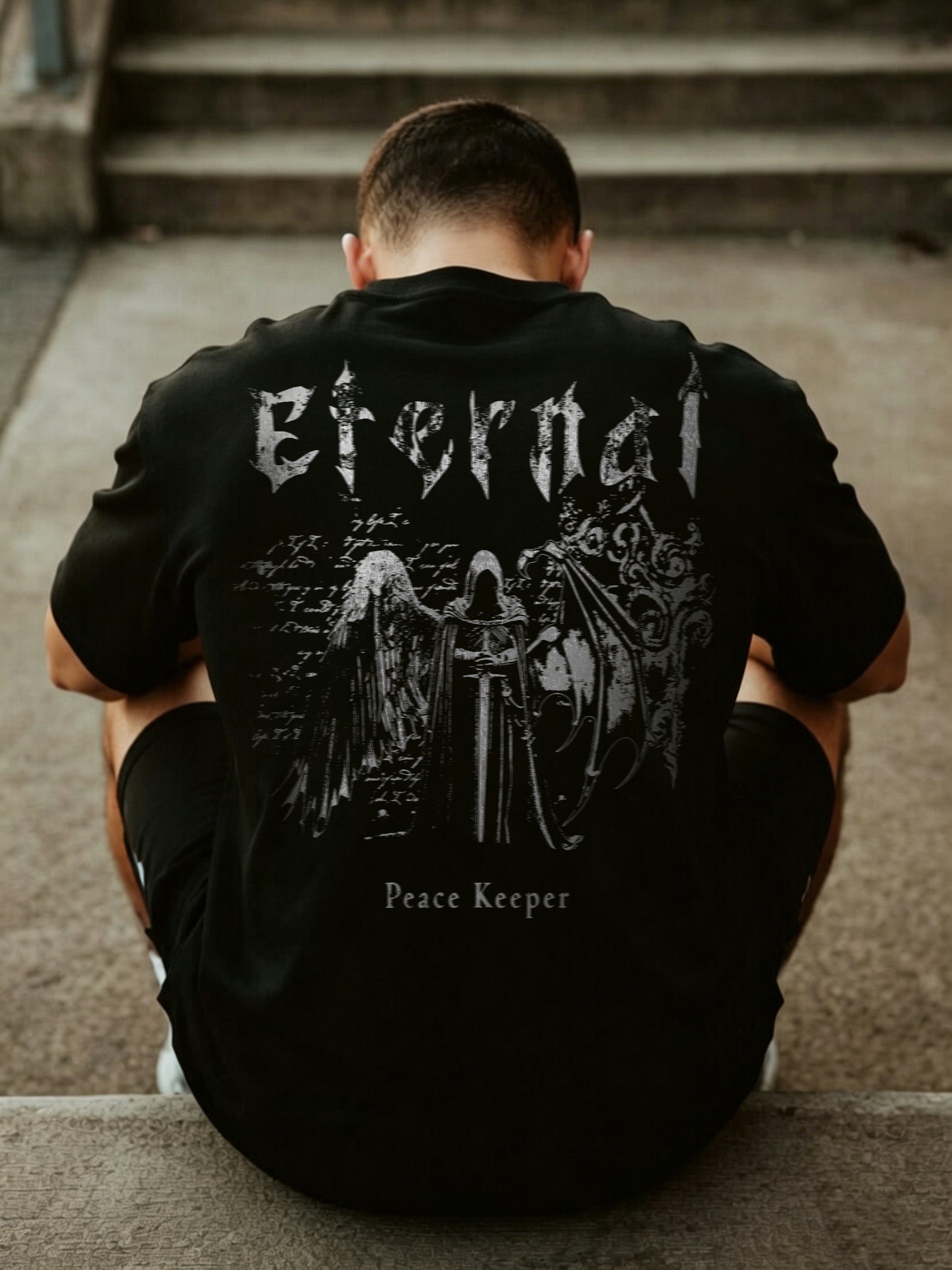 Eternal Peace Keeper Printed Men's T-shirt