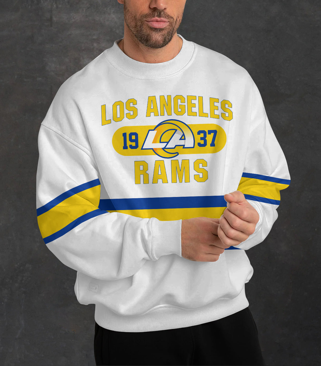 Los Angeles Rams 3D Limited Edition Crew Neck sweatshirt