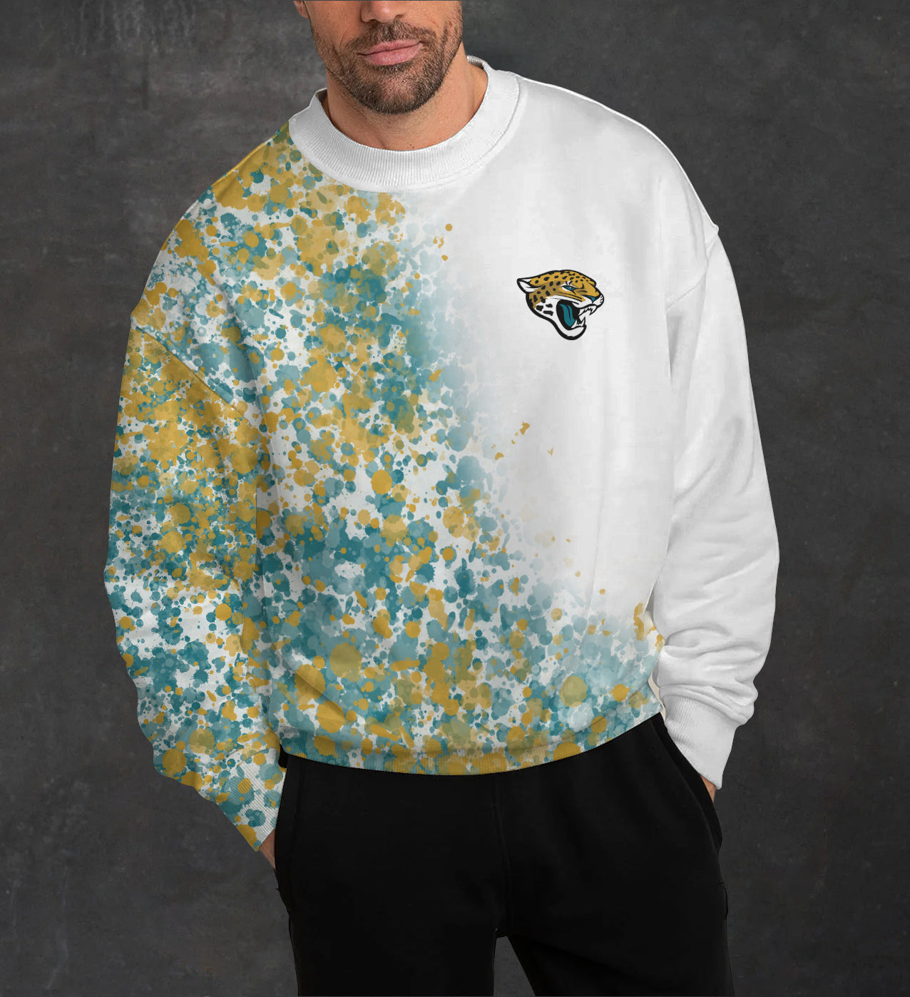 Jacksonville Jaguars 3D Limited Edition Crew Neck sweatshirt