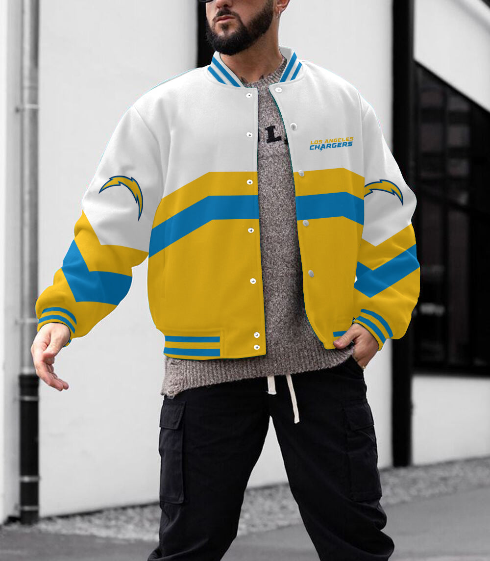 Los Angeles Chargers Men's Limited Edition Full-Snap Casual Jacket