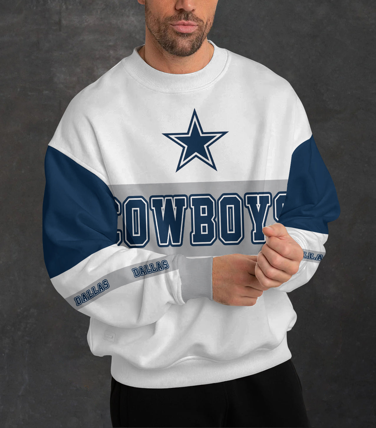 Dallas Cowboys 3D Limited Edition Crew Neck sweatshirt