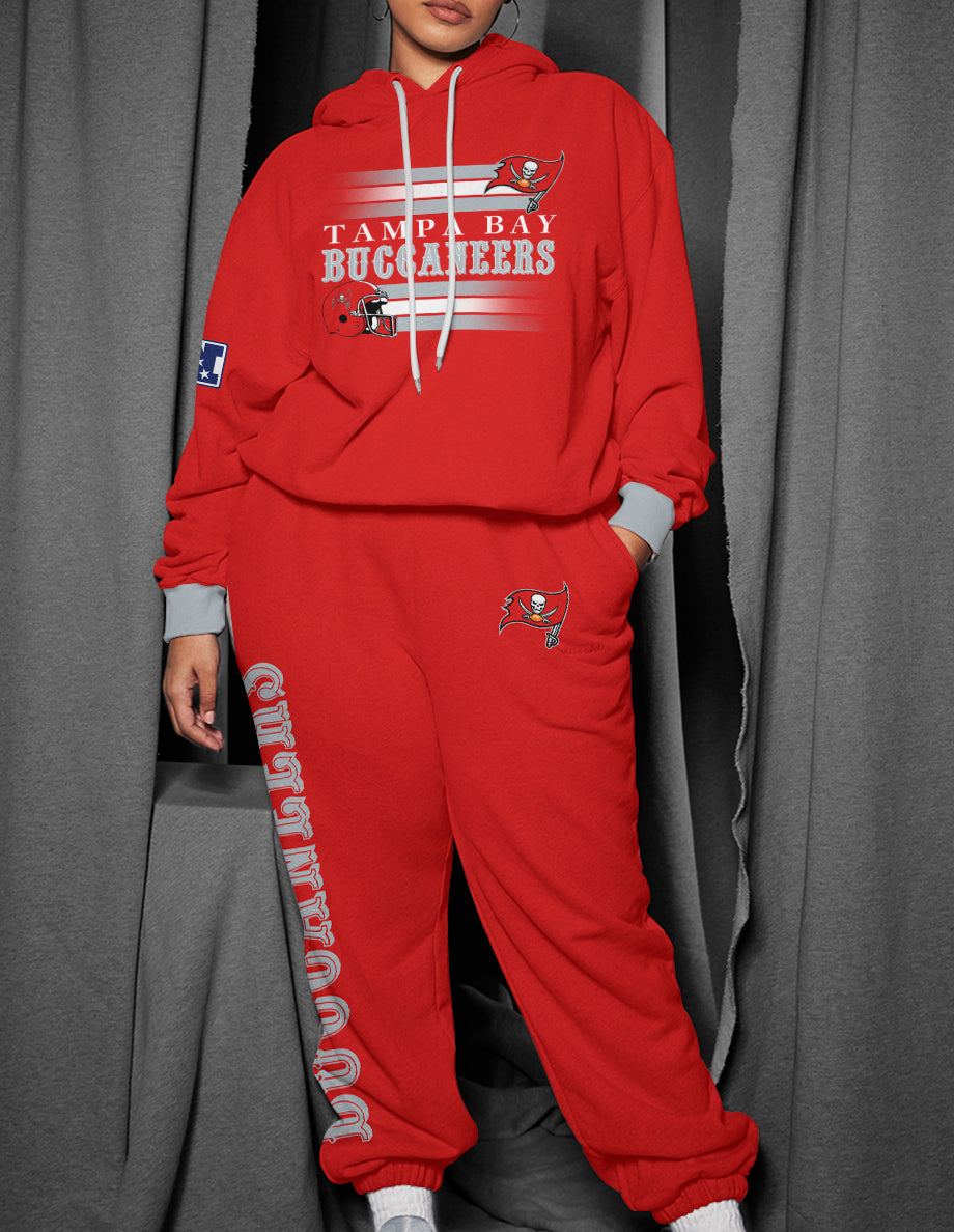 Tampa Bay Buccaneers 3D Printed Pullover Hoodie And Sweatpant 2pcs Tracksuits