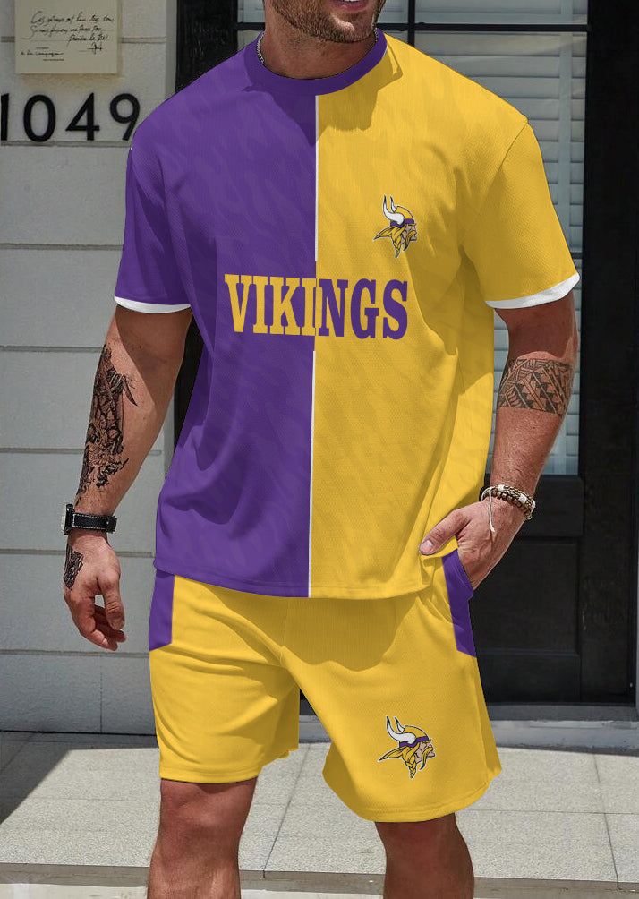 Minnesota Vikings Limited Edition Top And Shorts Two-Piece Suits