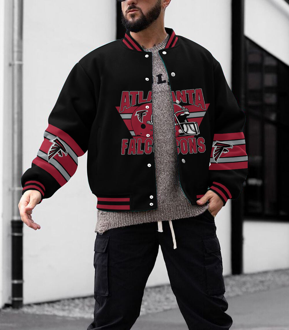 Atlanta Falcons Men's Limited Edition Full-Snap Casual Jacket