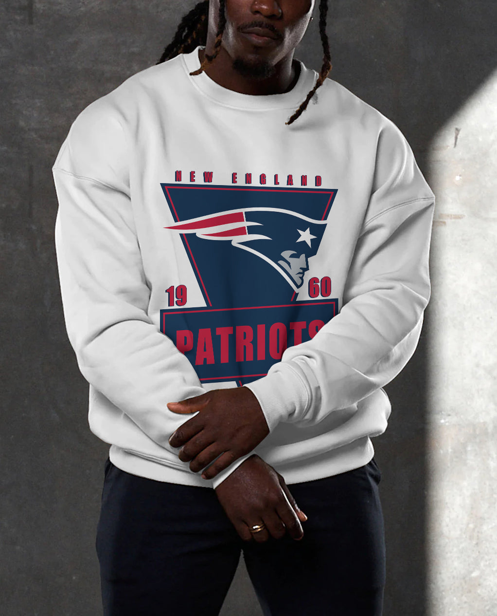 New England Patriots 3D Limited Edition Crew Neck sweatshirt