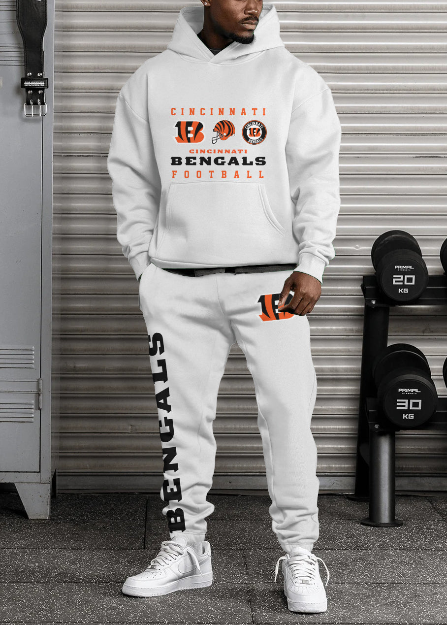 Cincinnati Bengals 3D Printed Pullover Hoodie And Sweatpant 2pcs Tracksuits