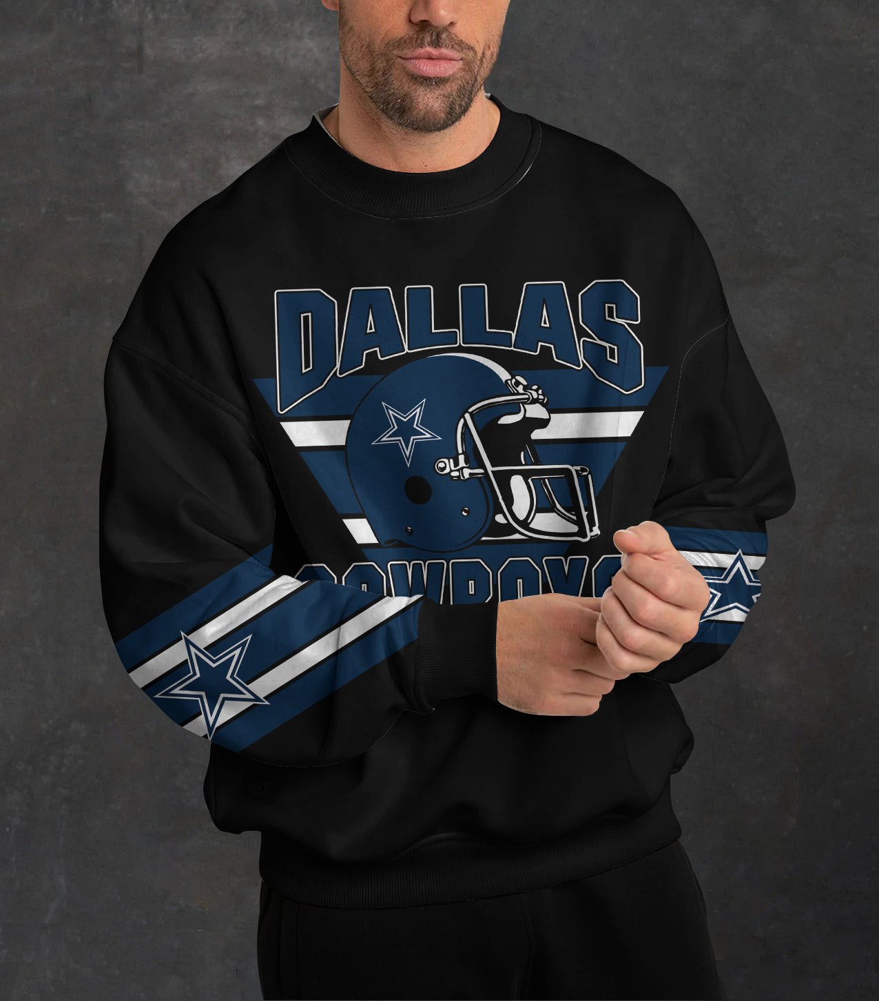 Dallas Cowboys 3D Limited Edition Crew Neck sweatshirt