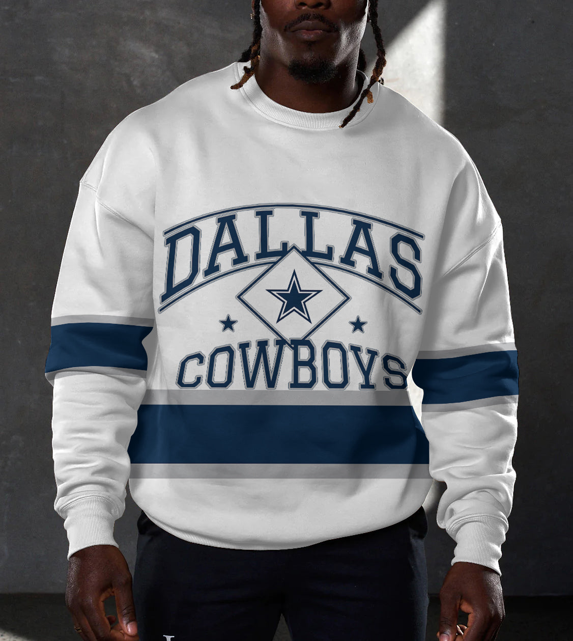 Dallas Cowboys 3D Limited Edition Crew Neck sweatshirt