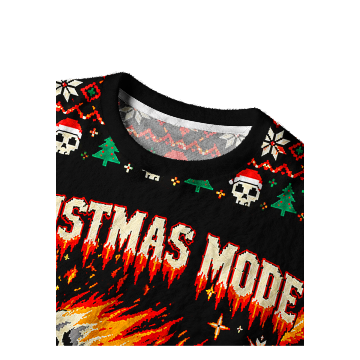 CHRISTMAS MODE UGLY CHRISTMAS SWEATSHIRT — image 3