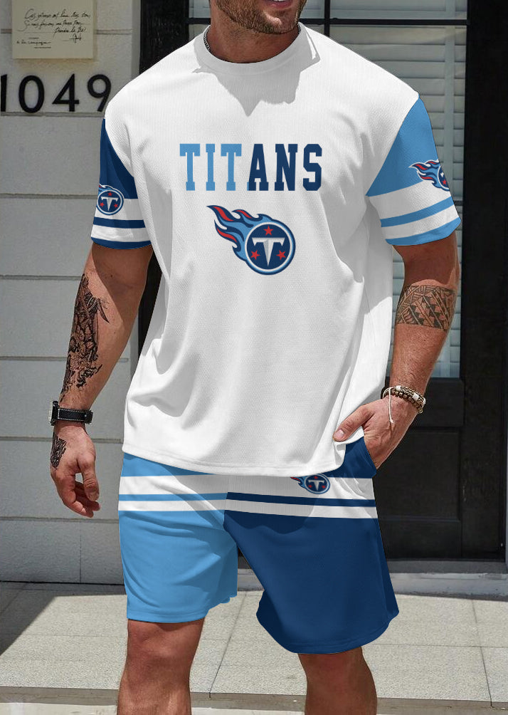 Tennessee Titans Limited Edition Top And Shorts Two-Piece Suits