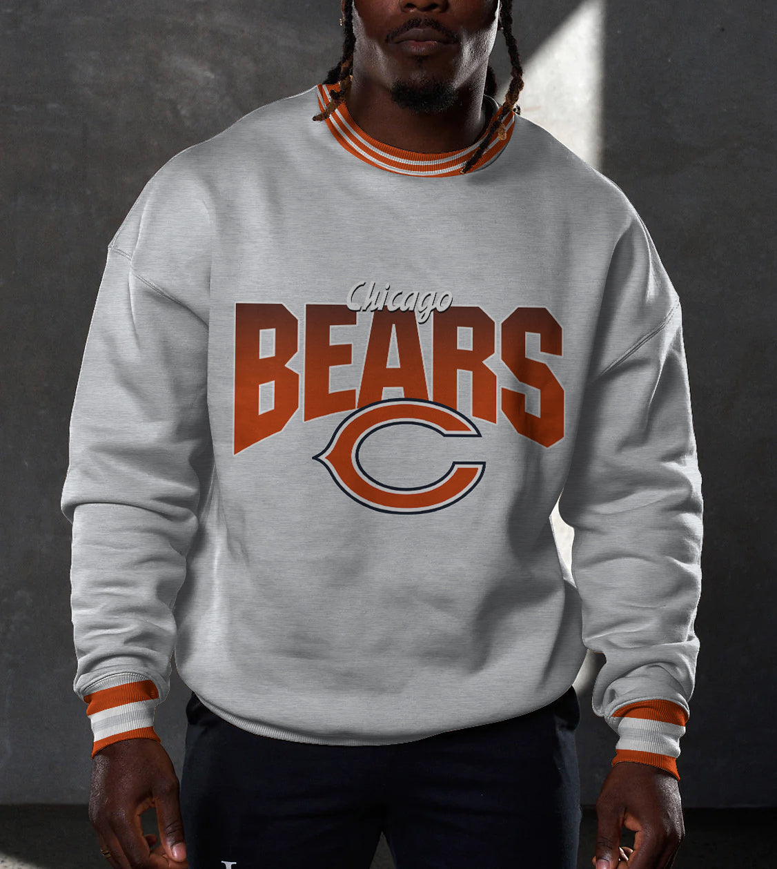 Chicago Bears 3D Limited Edition Crew Neck sweatshirt