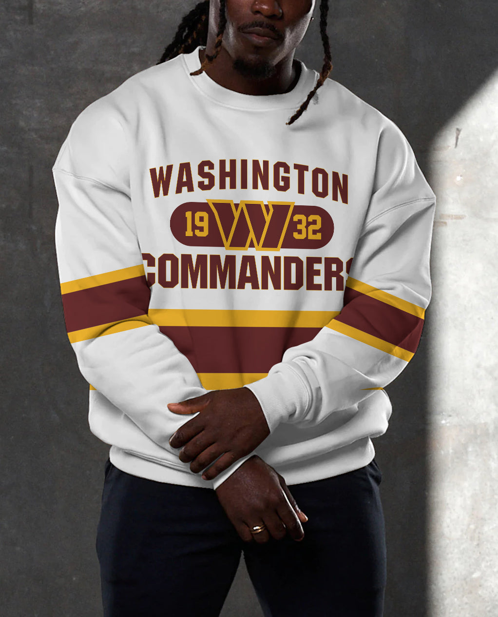 Washington Commanders 3D Limited Edition Crew Neck sweatshirt