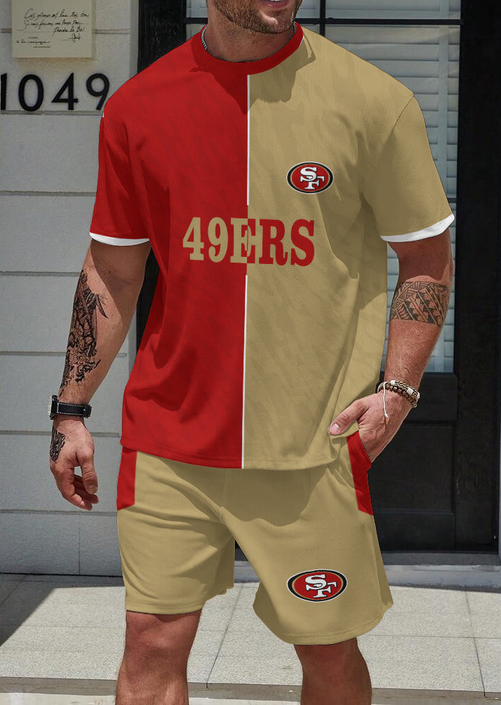 San Francisco 49ers Limited Edition Top And Shorts Two-Piece Suits
