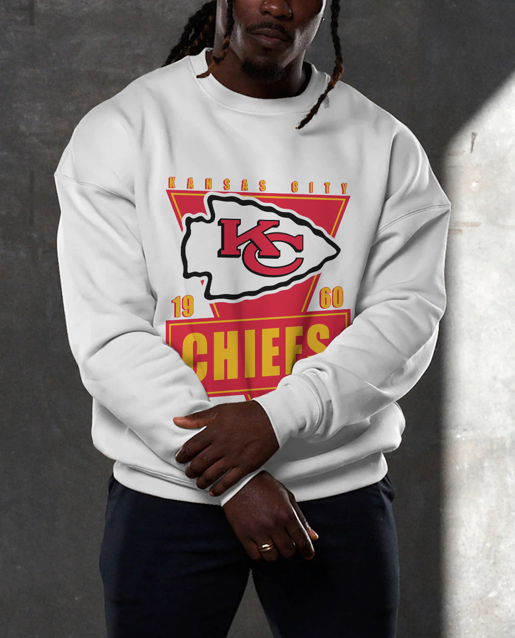 Kansas City Chiefs 3D Limited Edition Crew Neck sweatshirt