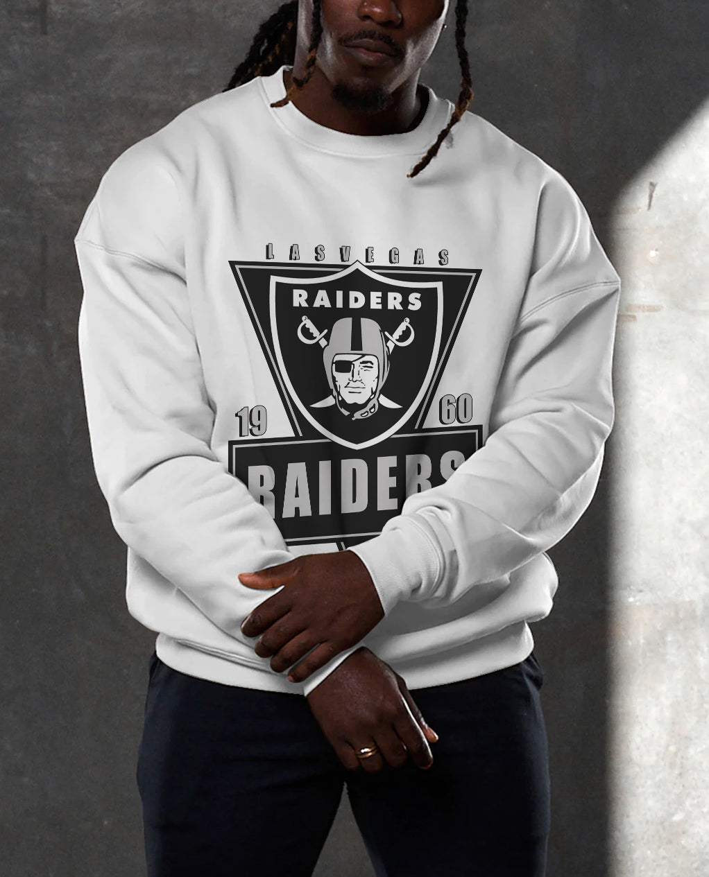 Las Vegas Raiders 3D Limited Edition Crew Neck sweatshirt